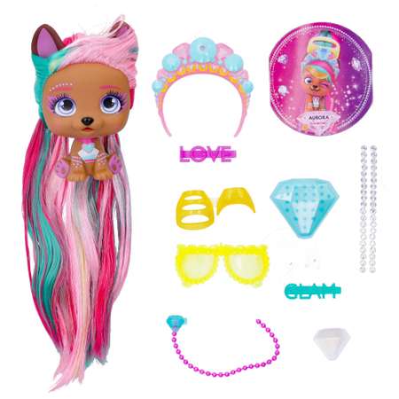 Фигурка vip pets Glam gems IMC TOYS Модные щенки Aurora