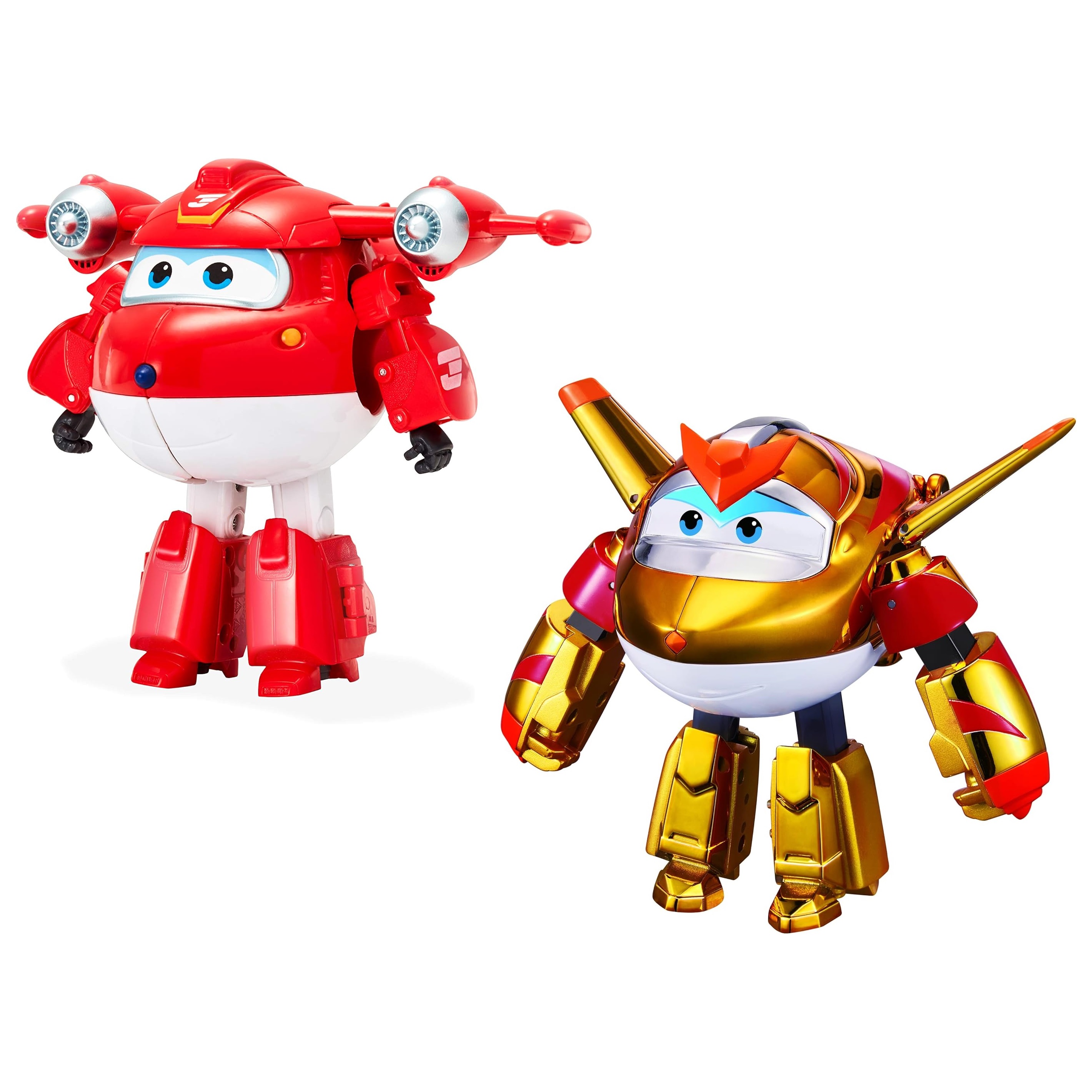 Набор Super Wings Трансформеры Джетт и Голден бой EU750202 купить по цене  3499 ₽ в интернет-магазине Детский мир