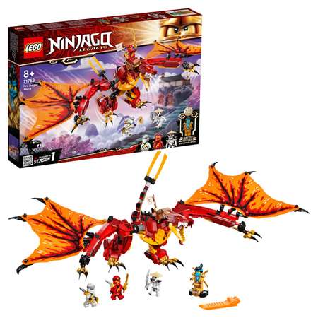 Конструктор LEGO Ninjago Атака огненного дракона 71753