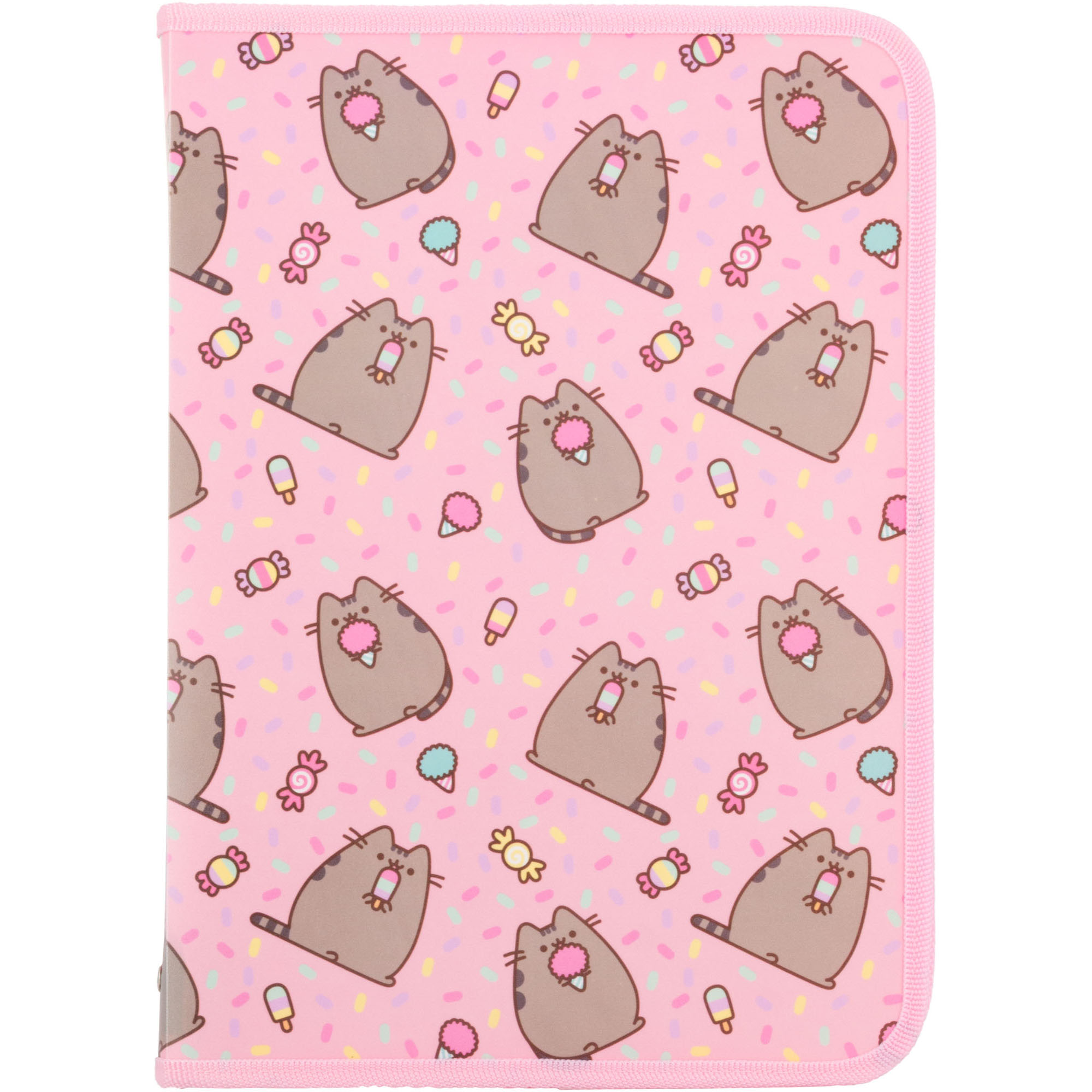 Папка для тетрадей Полиграф Принт Pusheen А4 на молнии PUJB-US1-CPBFLA4 - фото 3