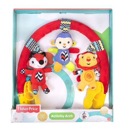 Погремушка FISHER PRICE арка красная