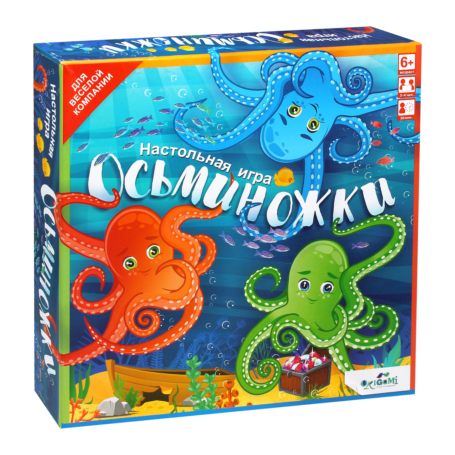 Игра настольная ORIGAMI Осьминожки 06348