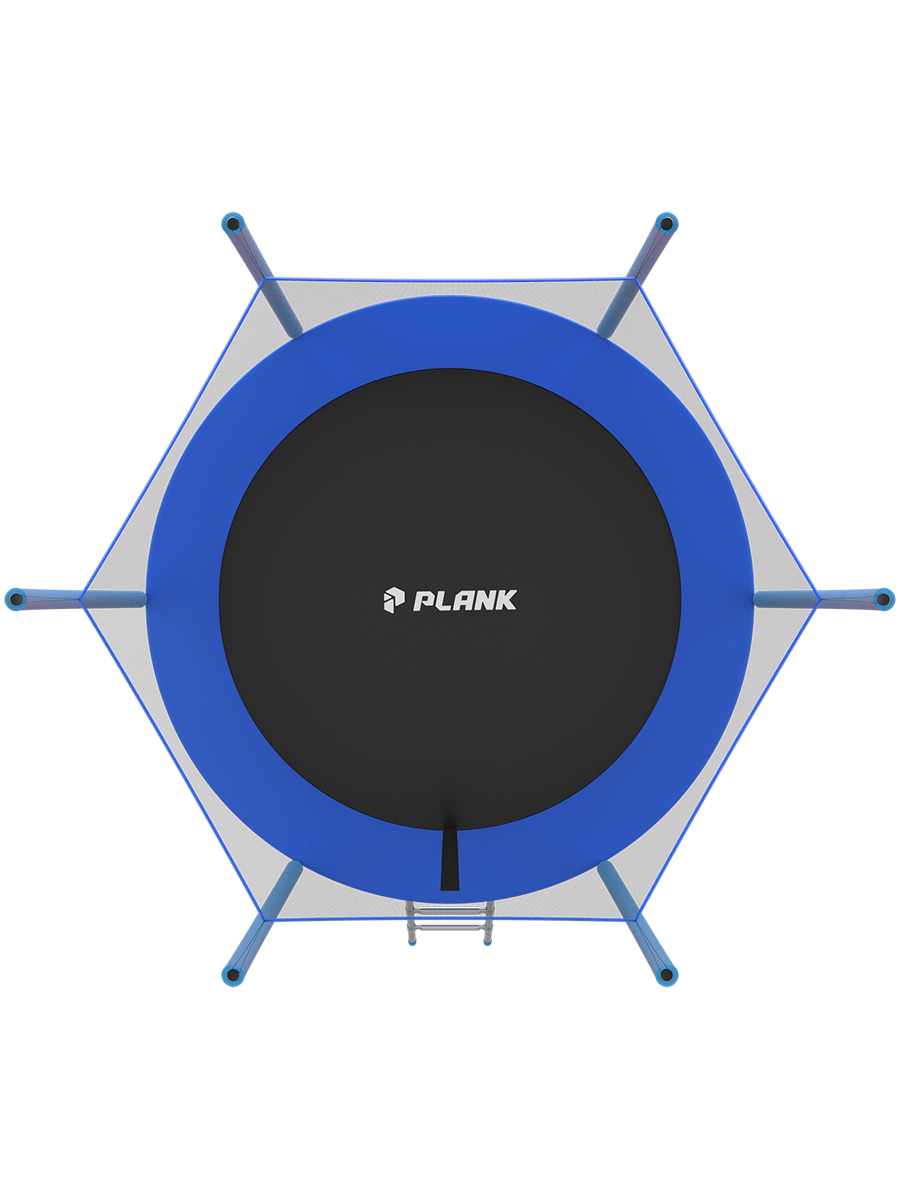 Батут каркасный Plank с защитной сеткой - фото 5