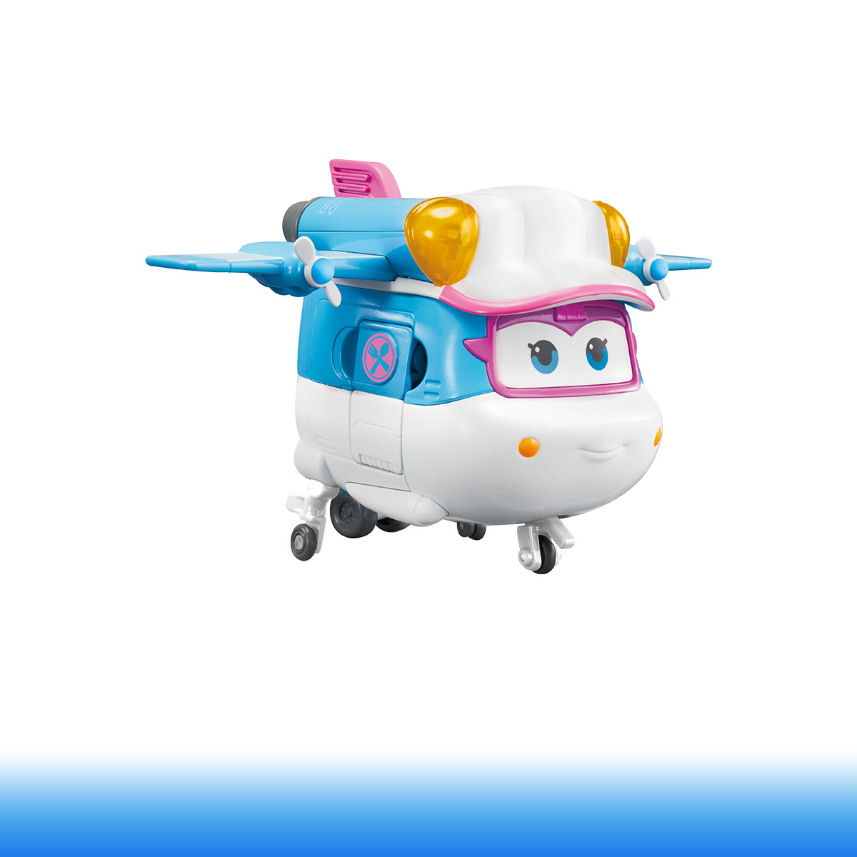 Робот трансформер Super Wings Лайм - фото 5