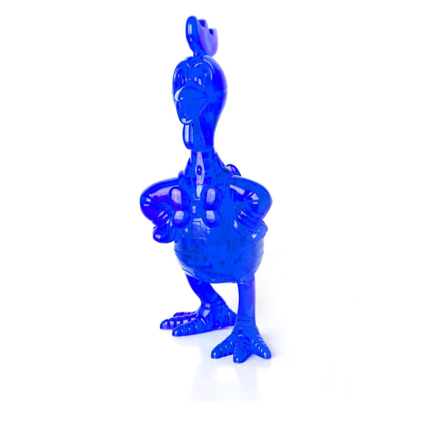3D Пазл Hobby Day Магический кристал Петушок голубой - фото 2