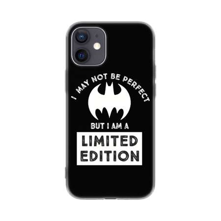 Чехол deppa Для iPhone 12 mini logo Batman black