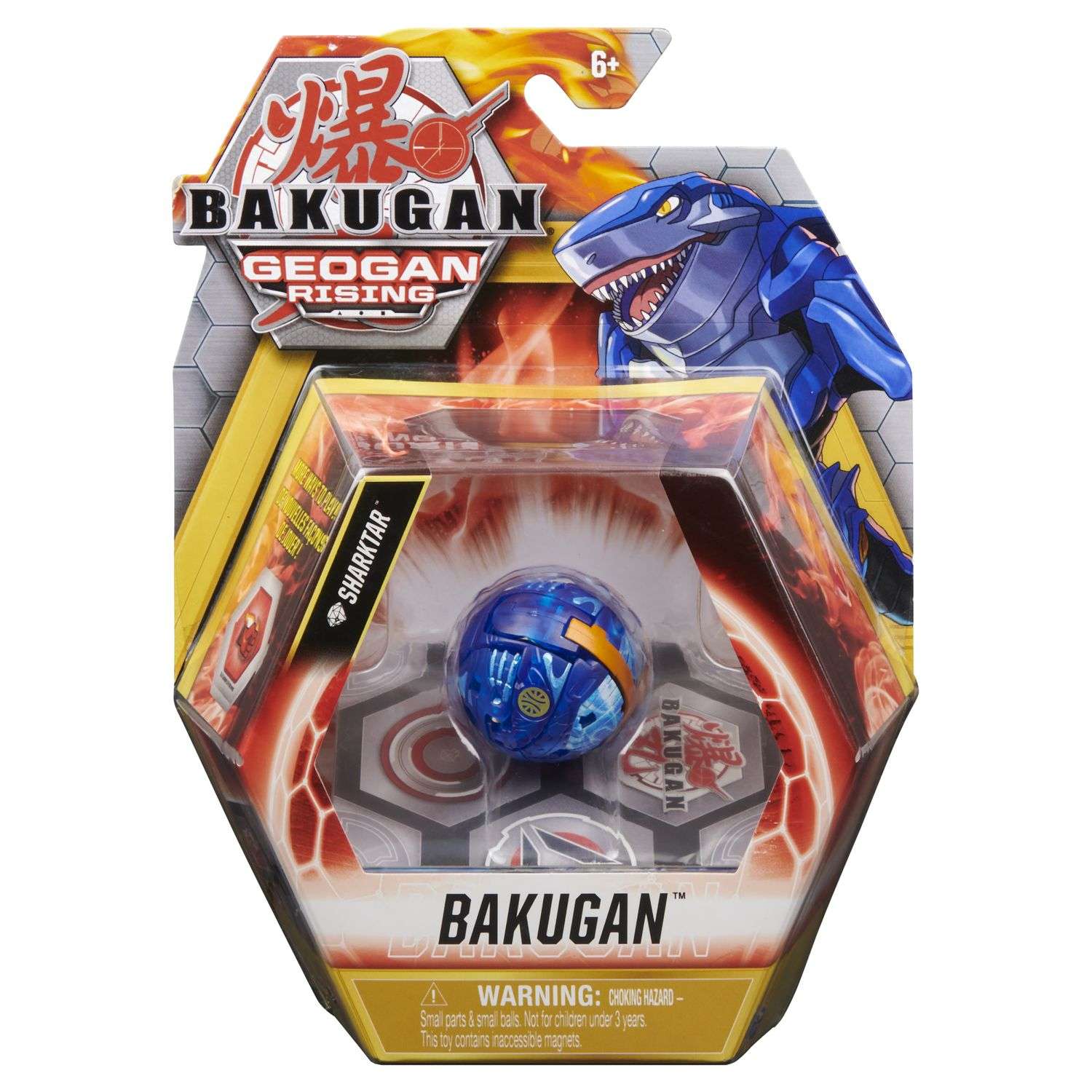 Фигурка-трансформер Bakugan S3 Chase Ele Sharktar 6061459/20132052 - фото 4