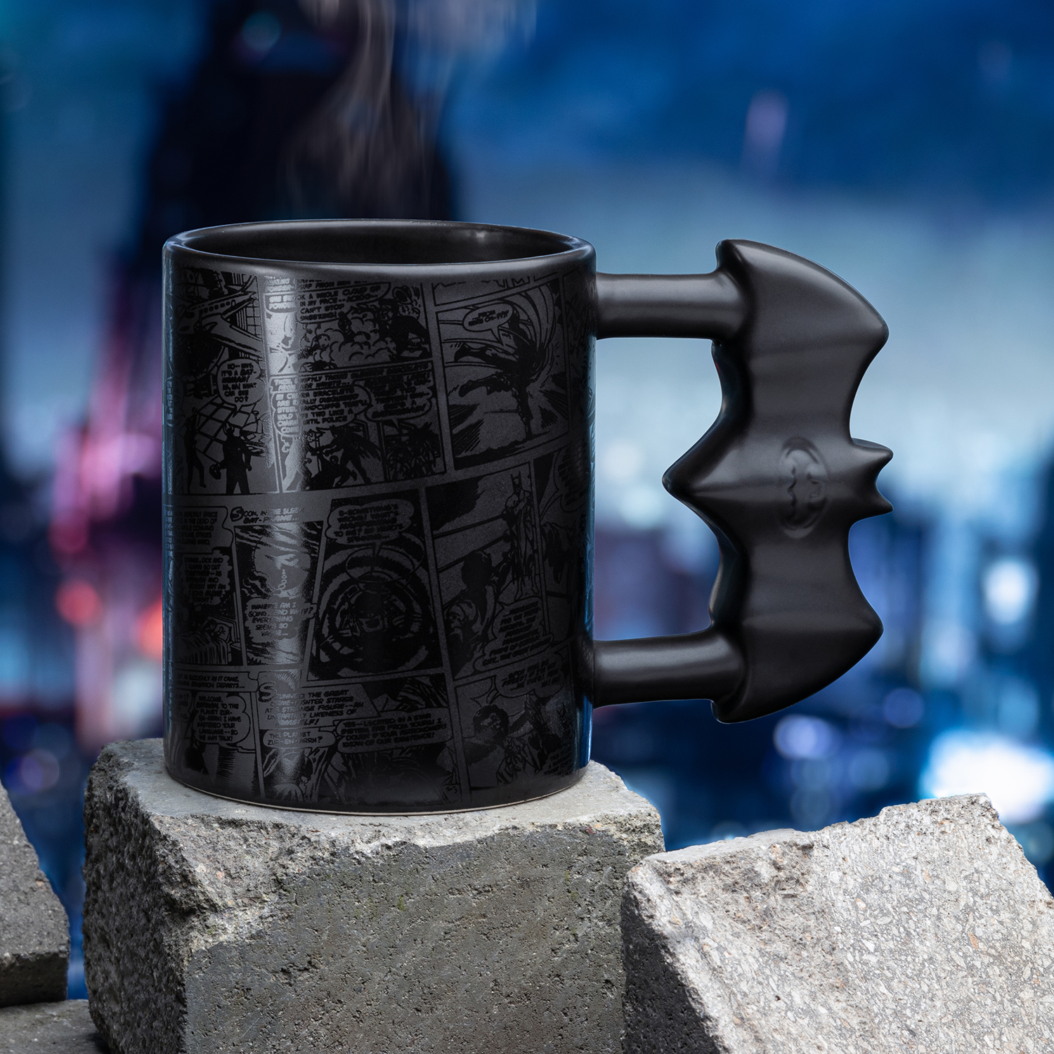 Кружка PALADONE DC Batman Batarang Shaped Mug 330ML PP8053BM - фото 5