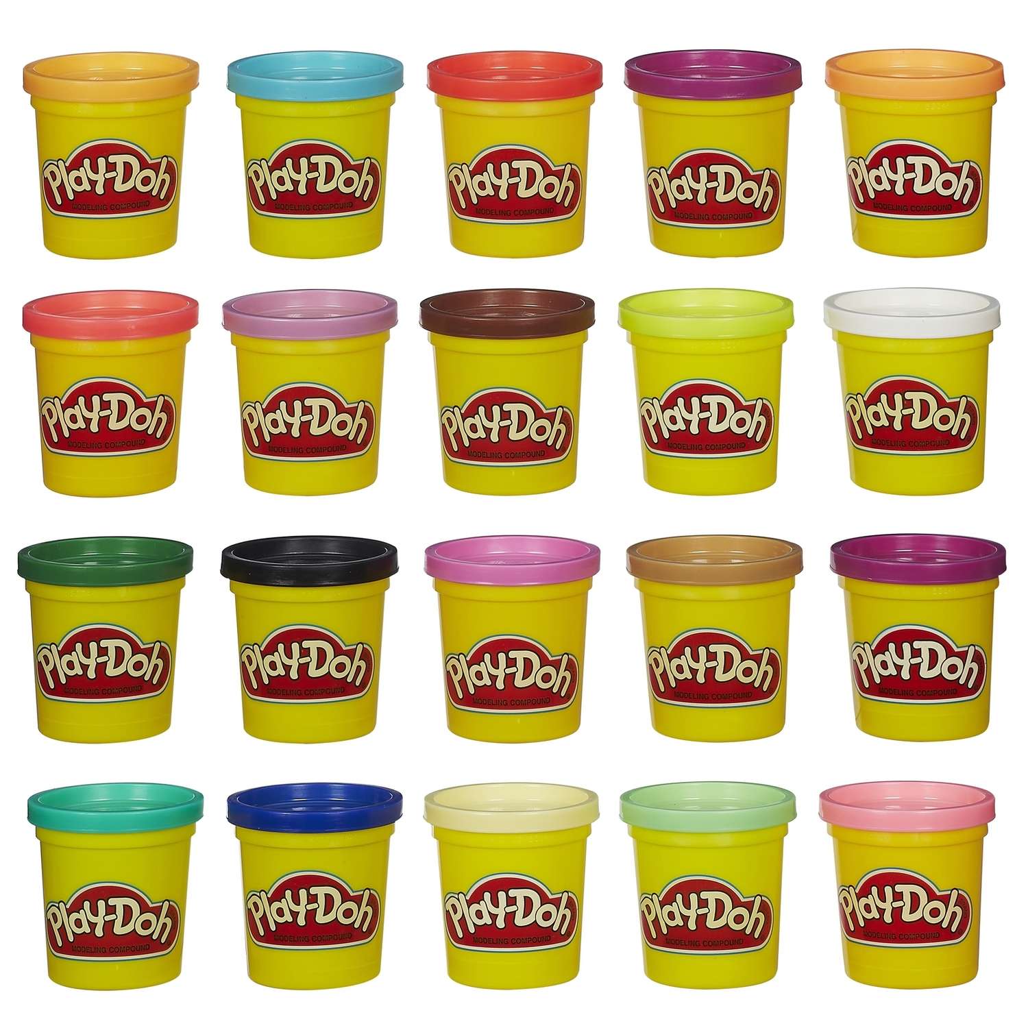 Пластилин Play-Doh 20цветов A7924 - фото 2