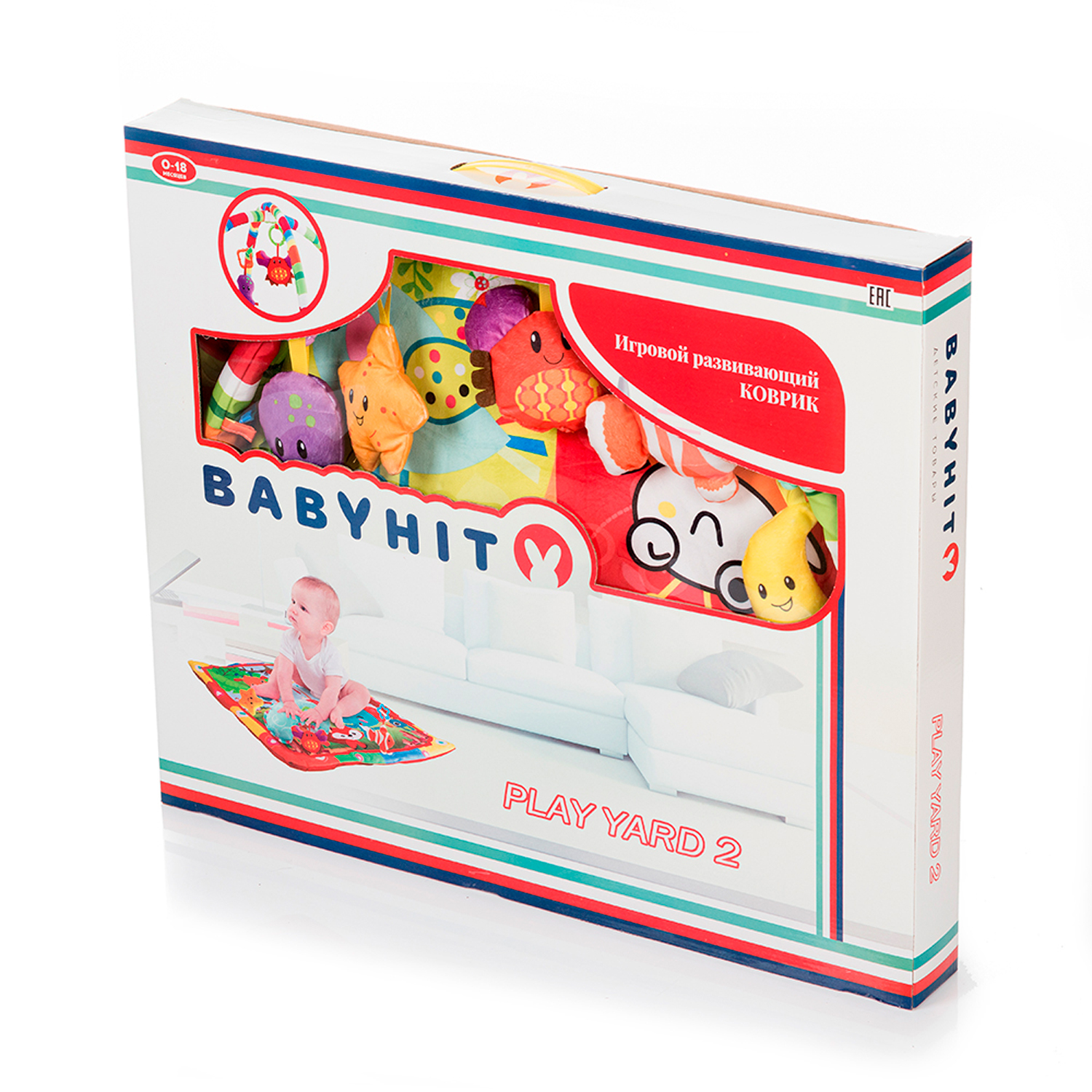 Коврик развивающий Babyhit Play Yard 2 - фото 2