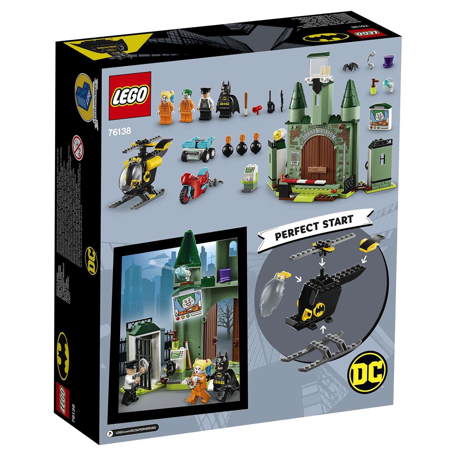 Конструктор LEGO DC Super Heroes Бэтмен и побег Джокера 76138 - фото 3