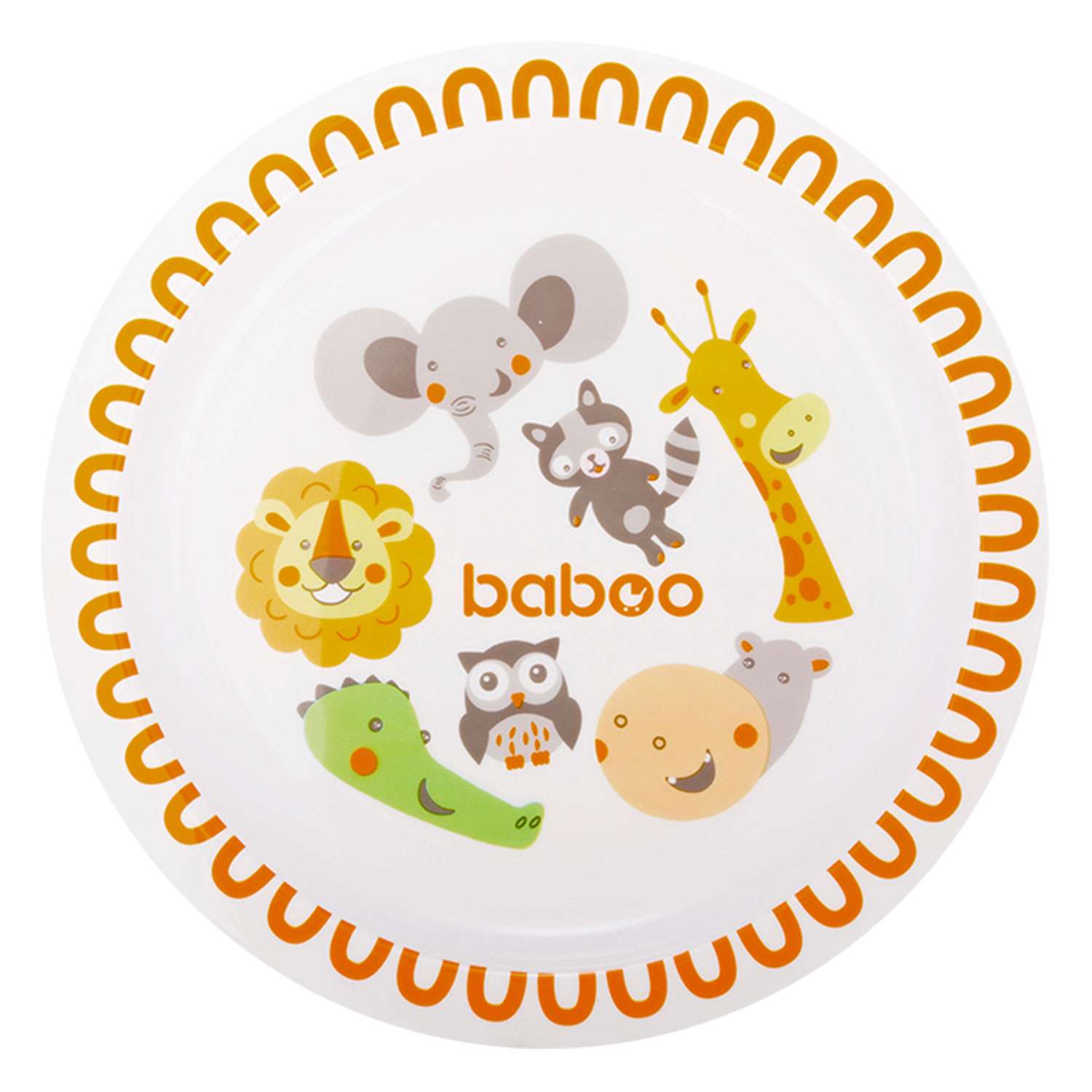 Тарелка BABOO Safari с 6меcяцев 9-020 - фото 1