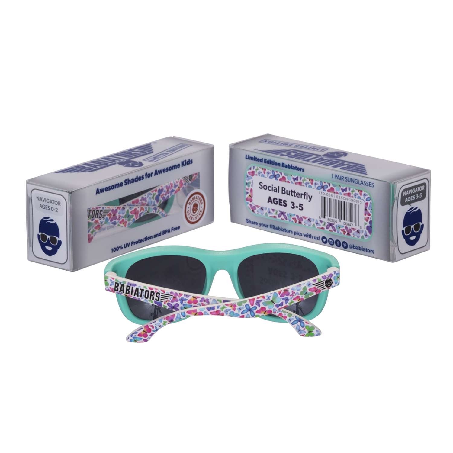 Солнцезащитные очки Babiators Navigator Printed Светская красавица 3-5 LTD-056 - фото 10