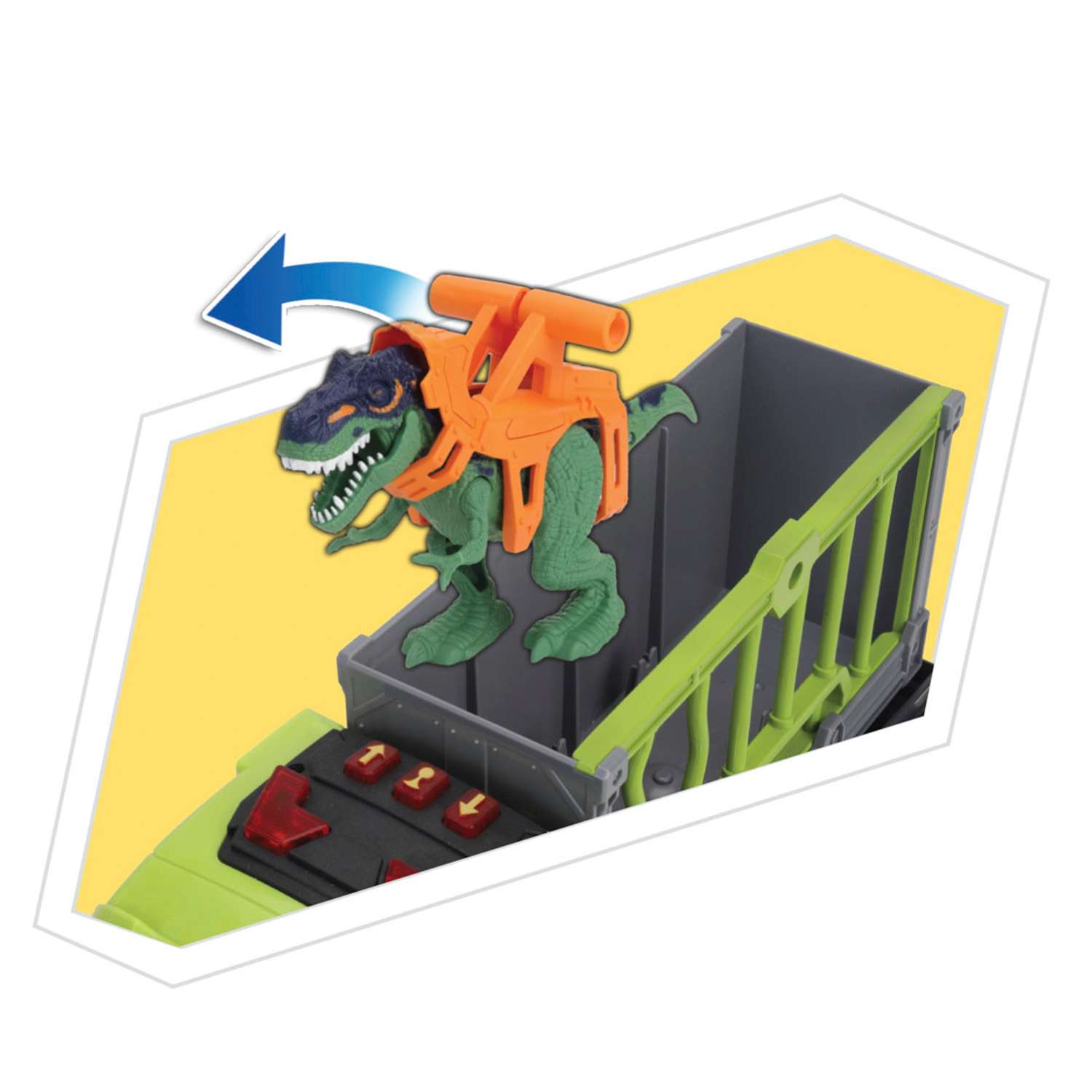 Игровой набор Chap Mei Грузовик с динозавром - фото 3