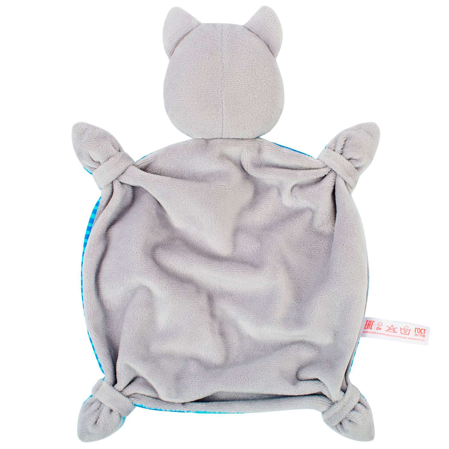 Игрушка комфортер Мякиши мягкая игрушка Котёнок Кекс для сна новорождённых обнимашка подарок - фото 3