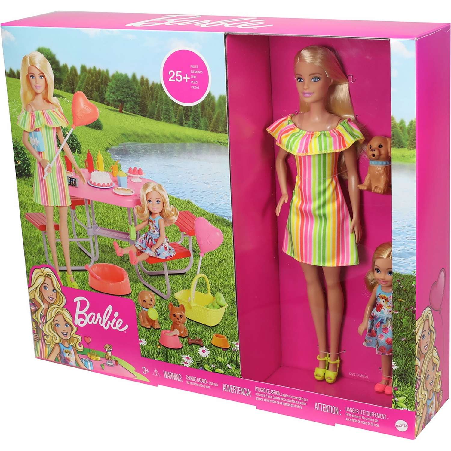 Набор игровой Barbie Пикник с щенками GNC61 GNC61 - фото 3