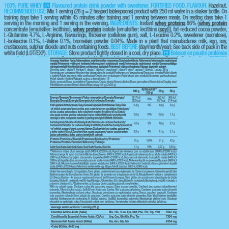 Протеин BiotechUSA 100% Pure Whey 454 г. Лесной Орех