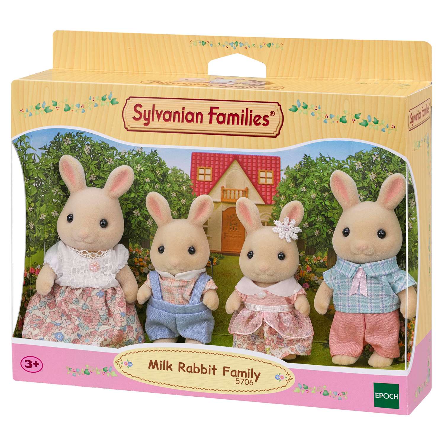 Набор Sylvanian Families Семья молочных кроликов 5706 - фото 4