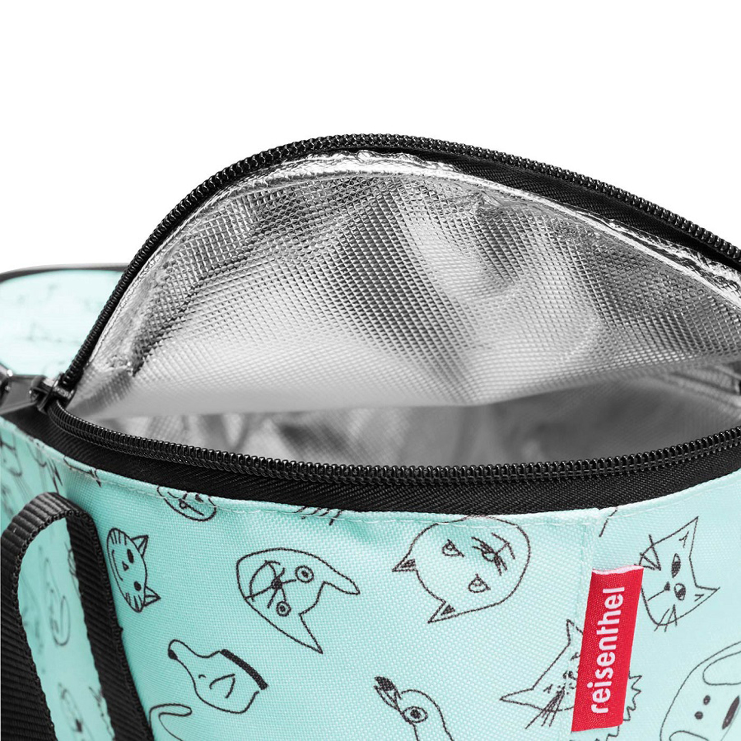 Термосумка детская Reisenthel Coolerbag XS cats and dogs mint - фото 3