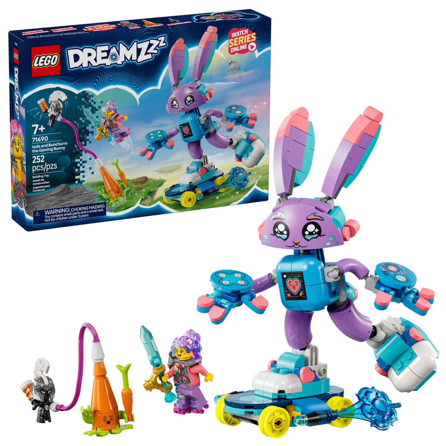 Конструктор детский LEGO Dreamzzz Иззи и Банчурро - игровой кролик - фото 1