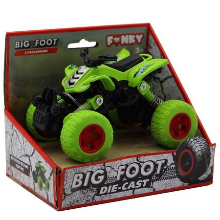 Квадроцикл Funky Toys 1:46 Зеленый FT61071