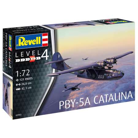 Сборная модель Revell Патрульный противолодочный самолёт ПБЮ-5АКаталина