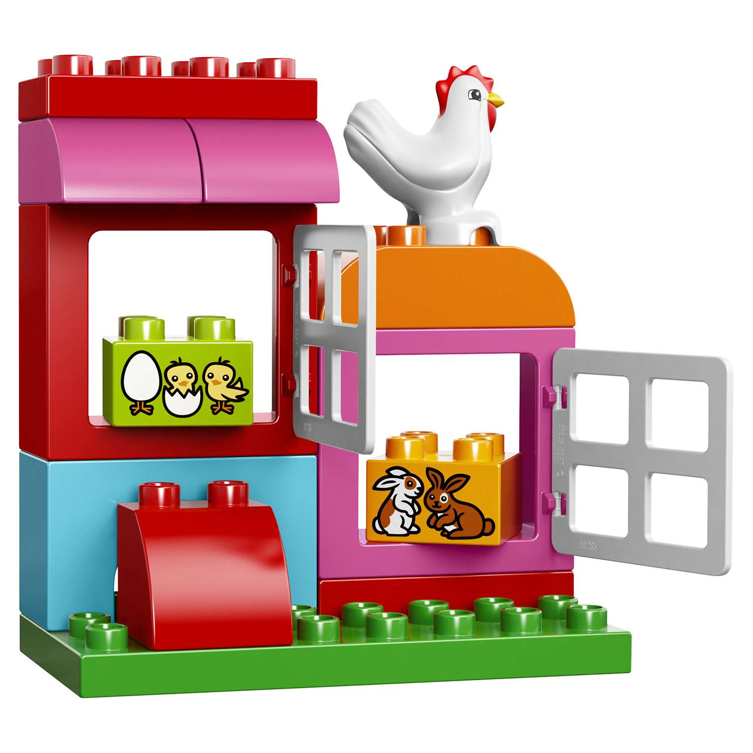 Конструктор LEGO DUPLO My First Лучшие друзья: курочка и кролик (10571) - фото 11