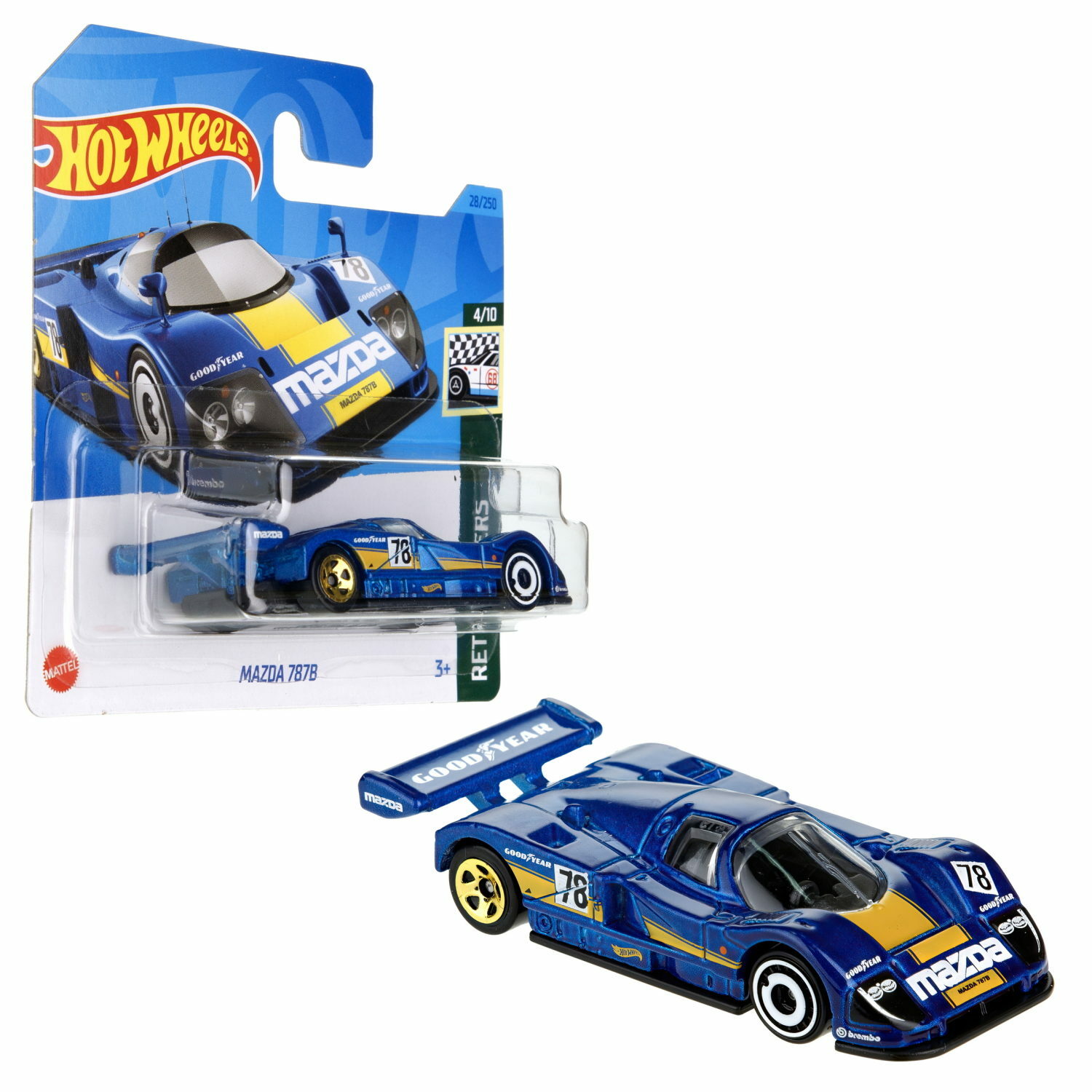 Автомобиль Hot Wheels без механизмов 5785-49 - фото 1