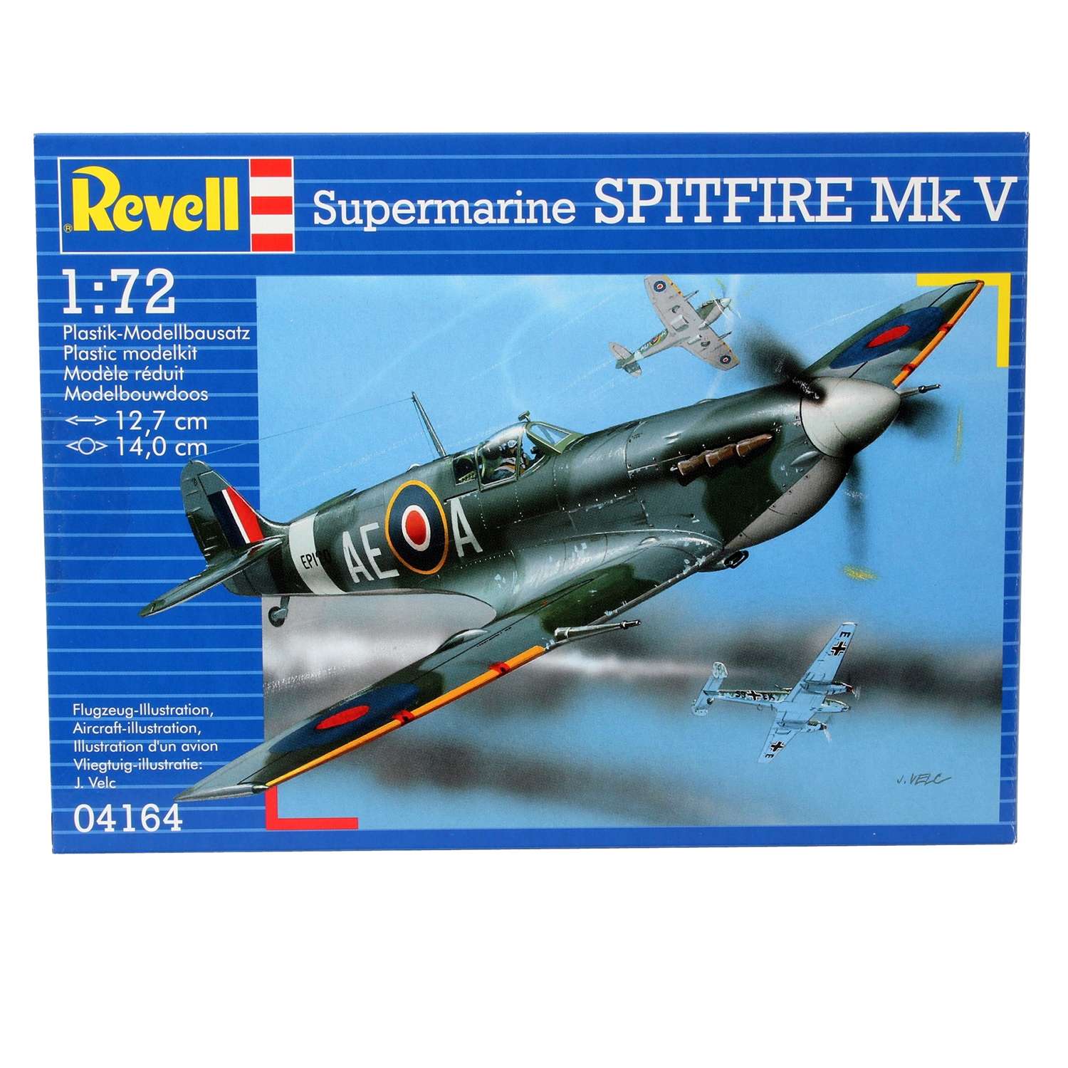 Сборная модель Revell Истребитель Spitfire MkV 04164 - фото 4