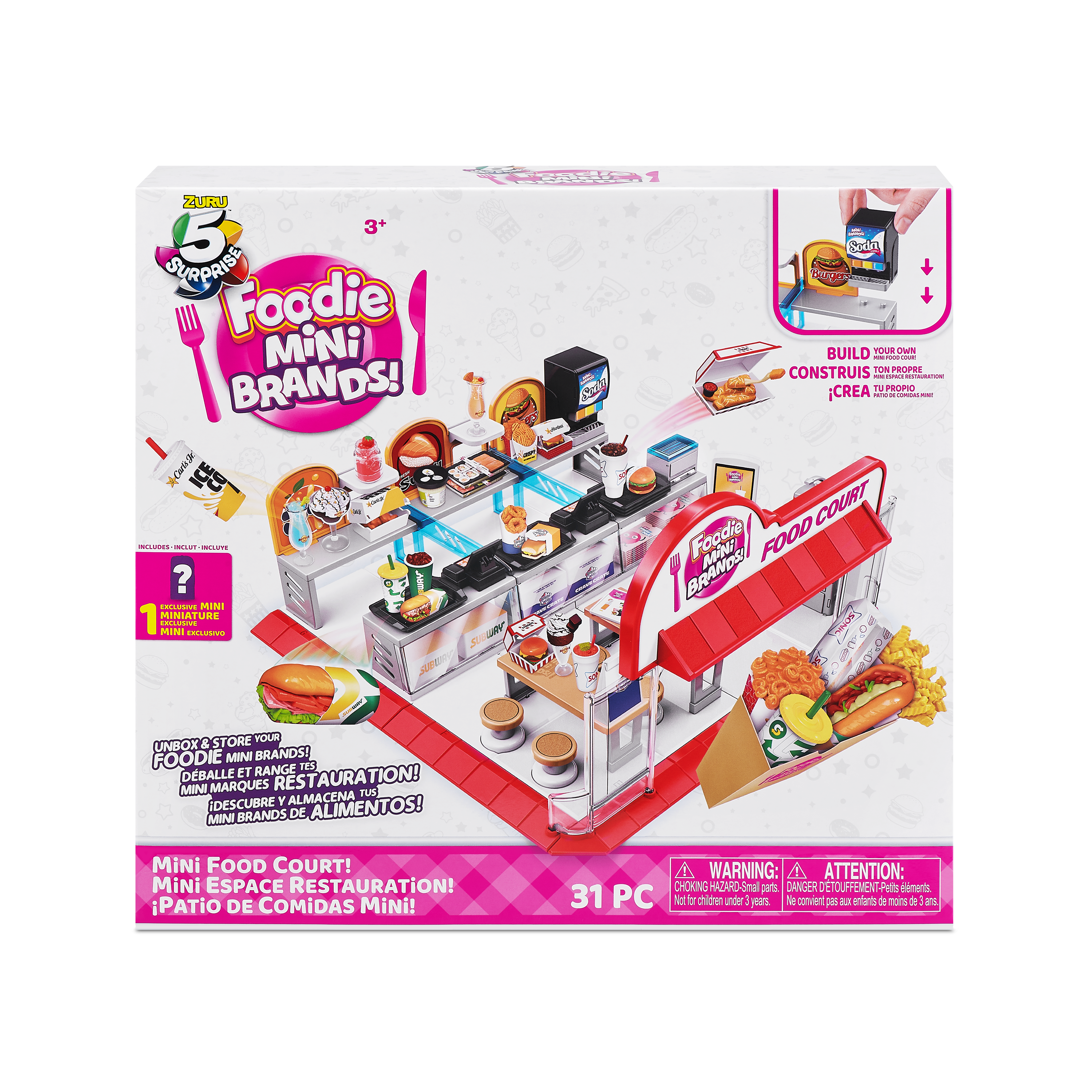 Набор игровой Zuru 5 surprise Mini brands Food court 77263 77263 - фото 9