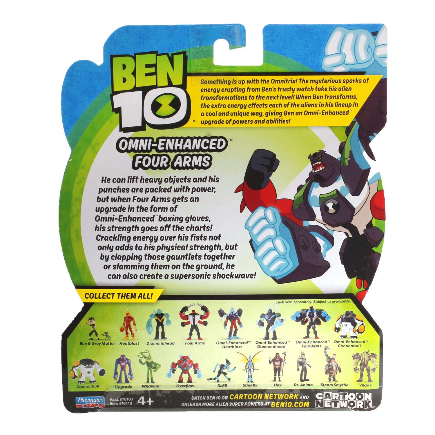 Фигурка Ben10 Силач 76118 - фото 3