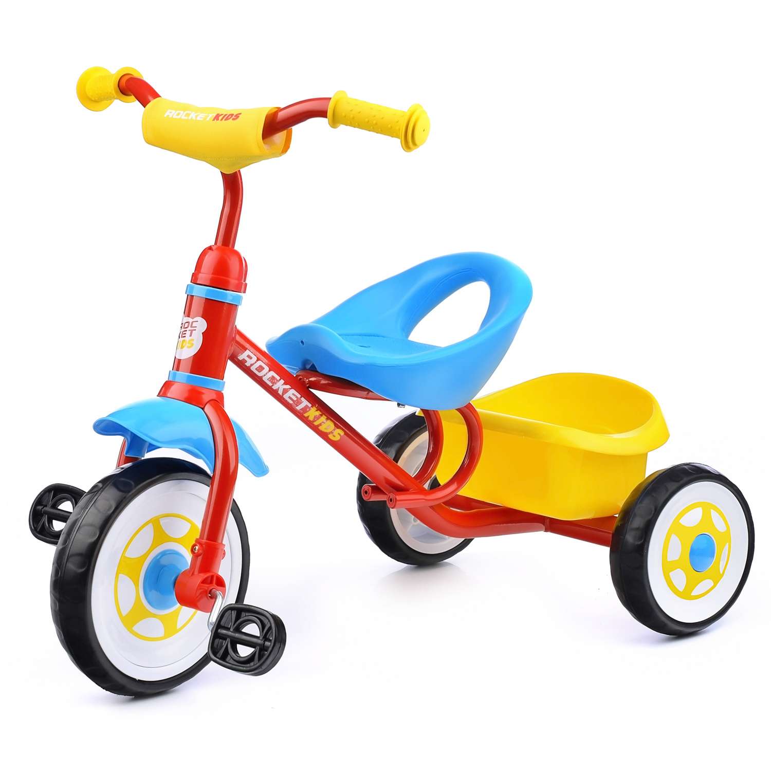 Велосипед трехколесный ROCKET разноцветный - фото 1