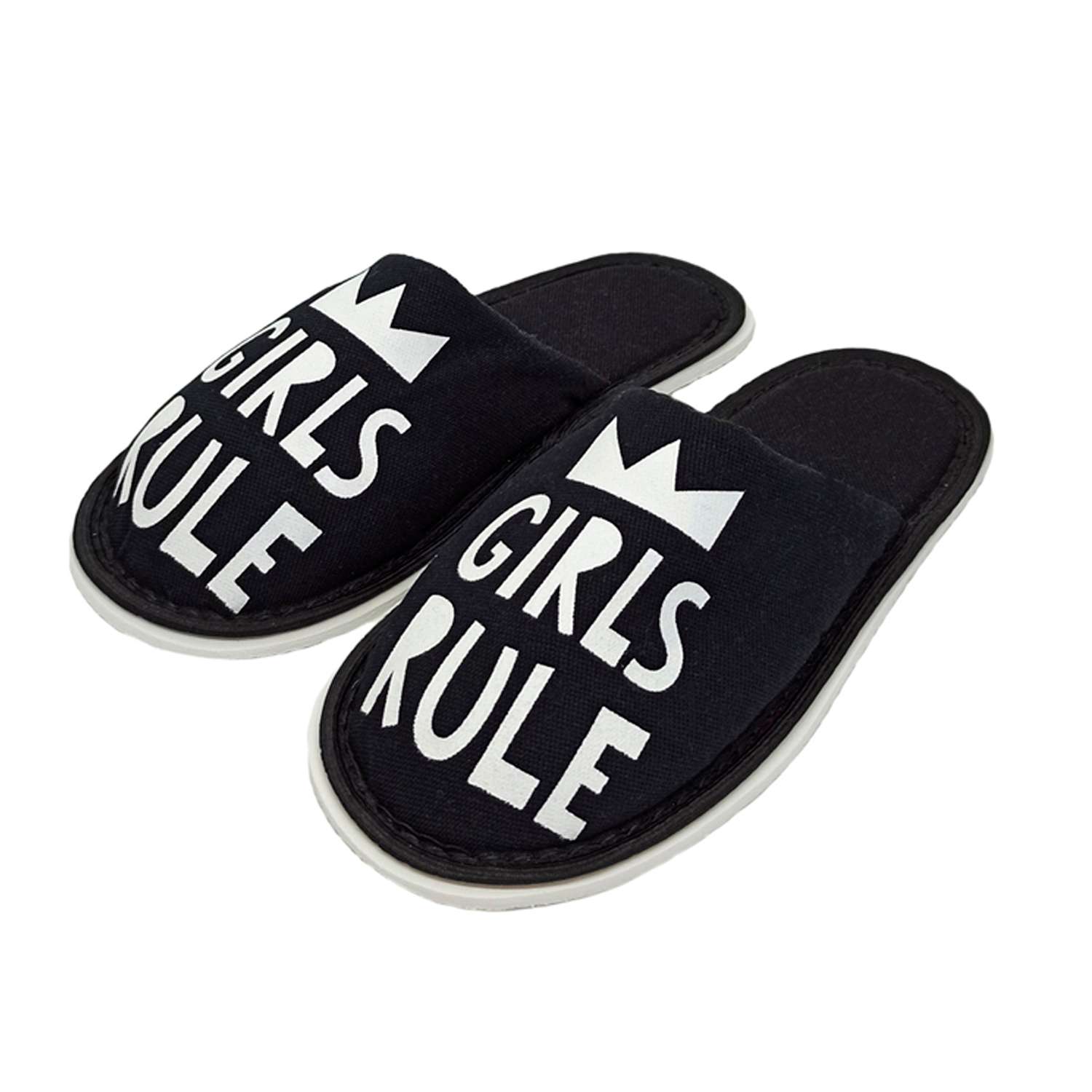 Тапочки IVShoes С-6ДМ(д-пч)-МР/девочки/черный - фото 1