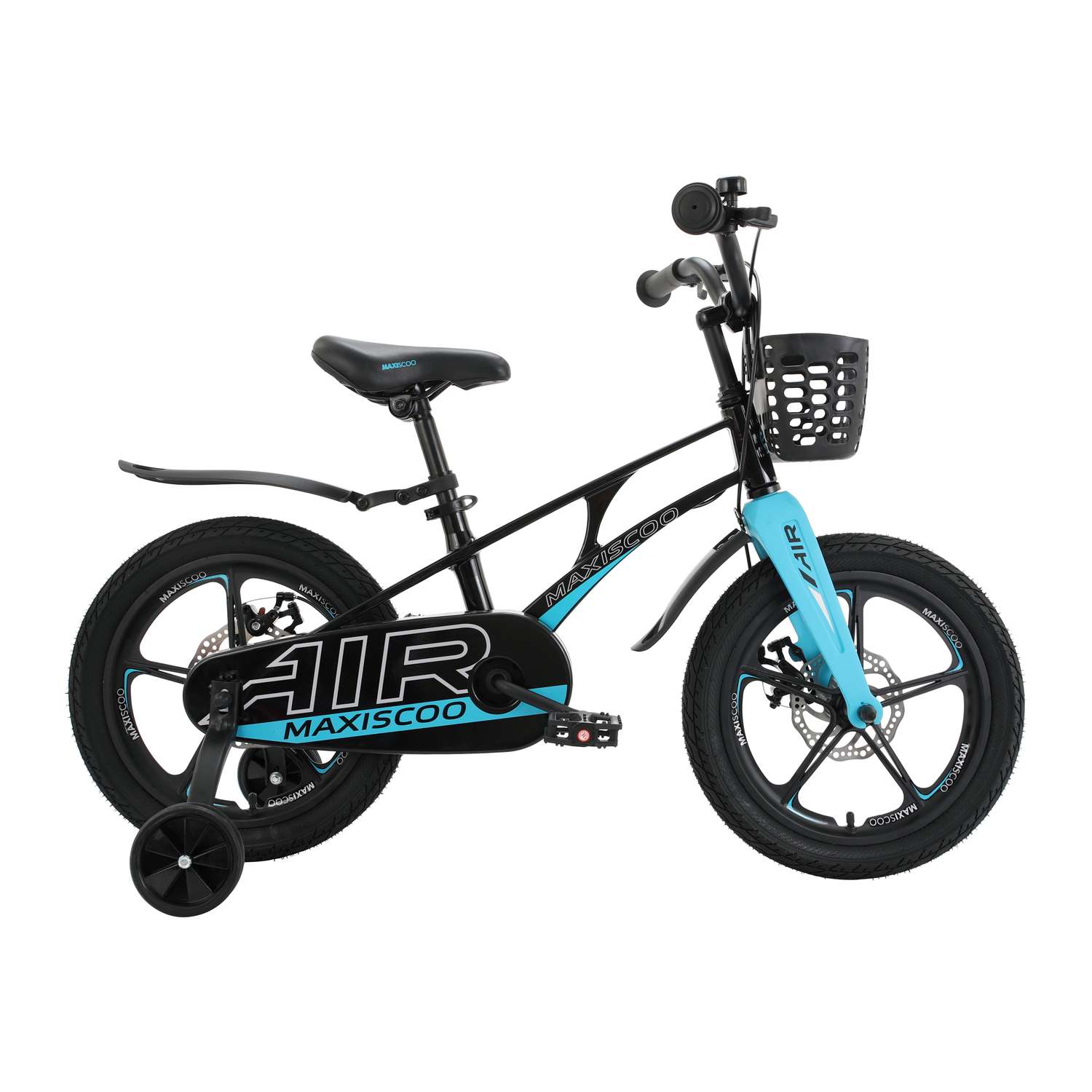 Детский двухколесный велосипед Maxiscoo Airделюкс плюс 16 черный аметист - фото 6