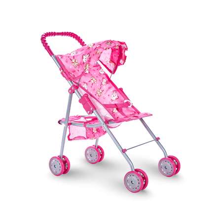 Коляска для кукол Buggy Boom трость светло-розовый 8006-M1423