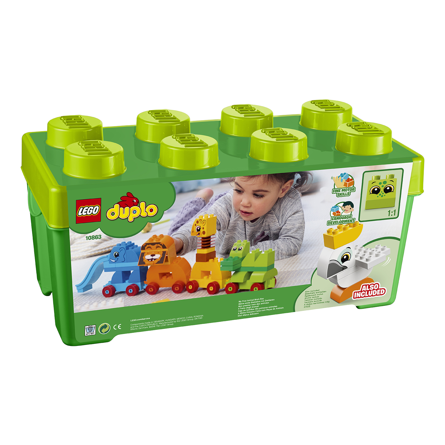 Конструктор LEGO Мой первый парад животных DUPLO My First (10863) купить по  цене 999 ₽ в интернет-магазине Детский мир