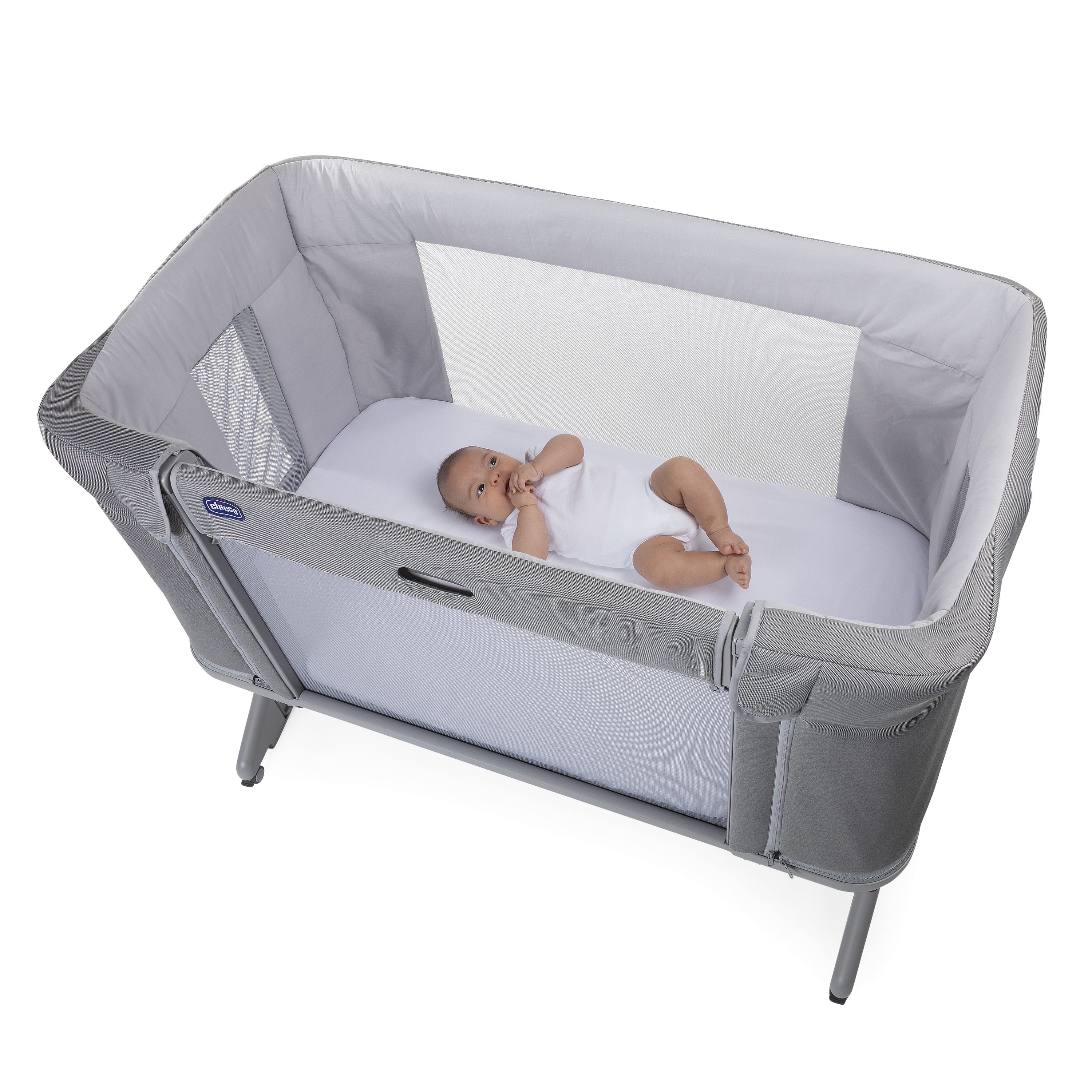 Кроватка Chicco Next2me Forever cool Grey - фото 21