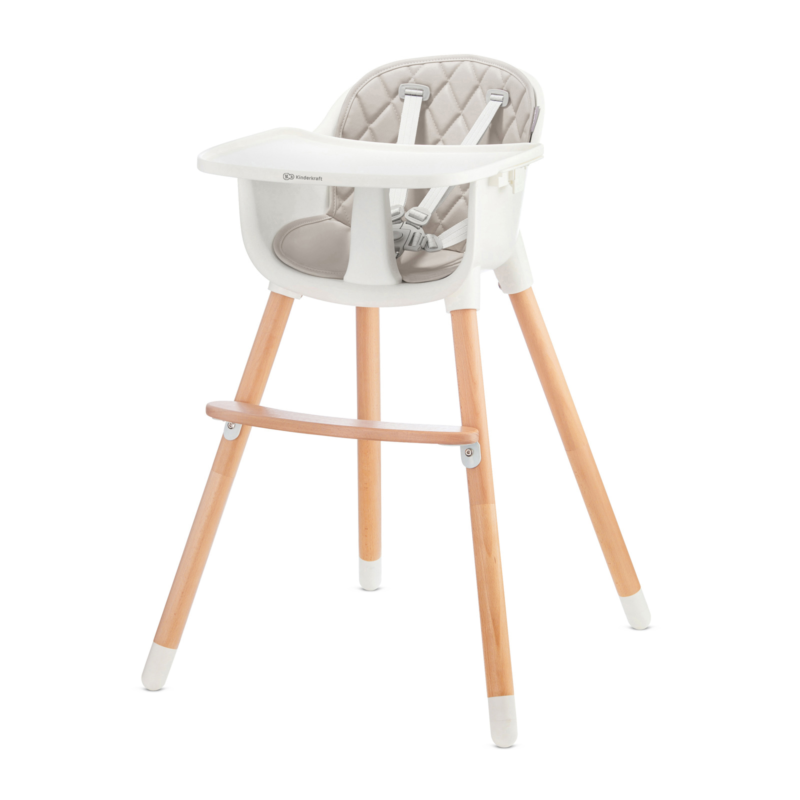 Стульчик для кормления Kinderkraft Sienna Grey - фото 1