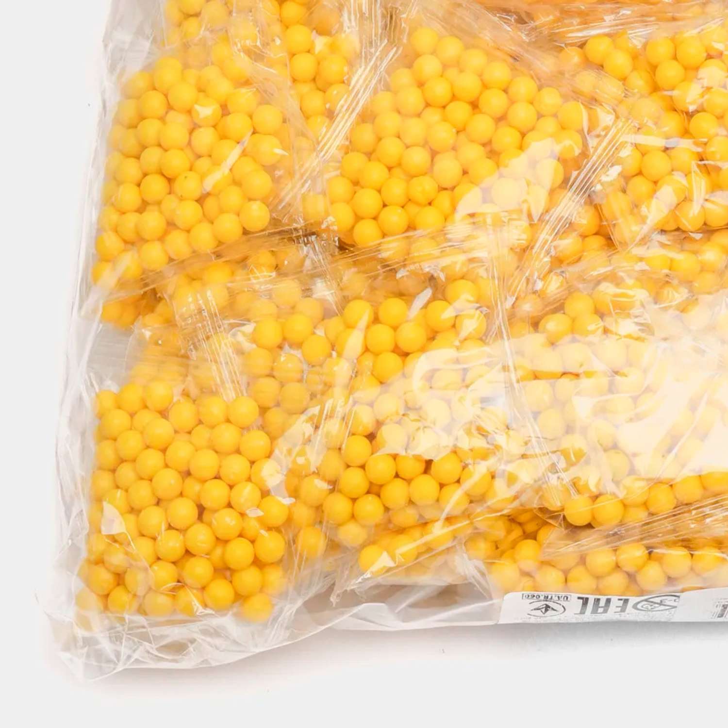 Пульки для игрушечного оружия Colorplast желтые 6 мм 10000 шт - фото 4