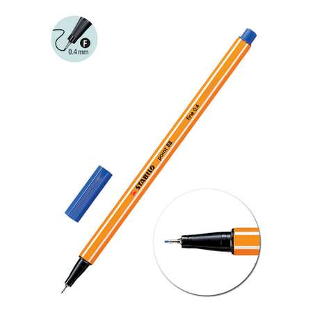 Ручка капиллярная STABILO point 88 Оттенки синего 8 цветов 88/8-03