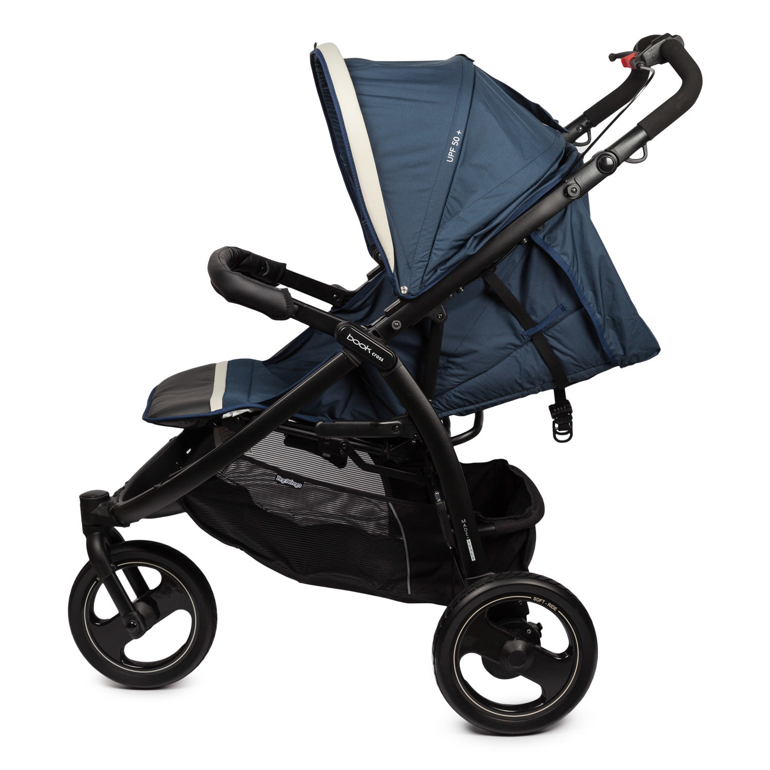 Коляска прогулочная Peg-Perego Book Cross Breeze Blue - фото 5