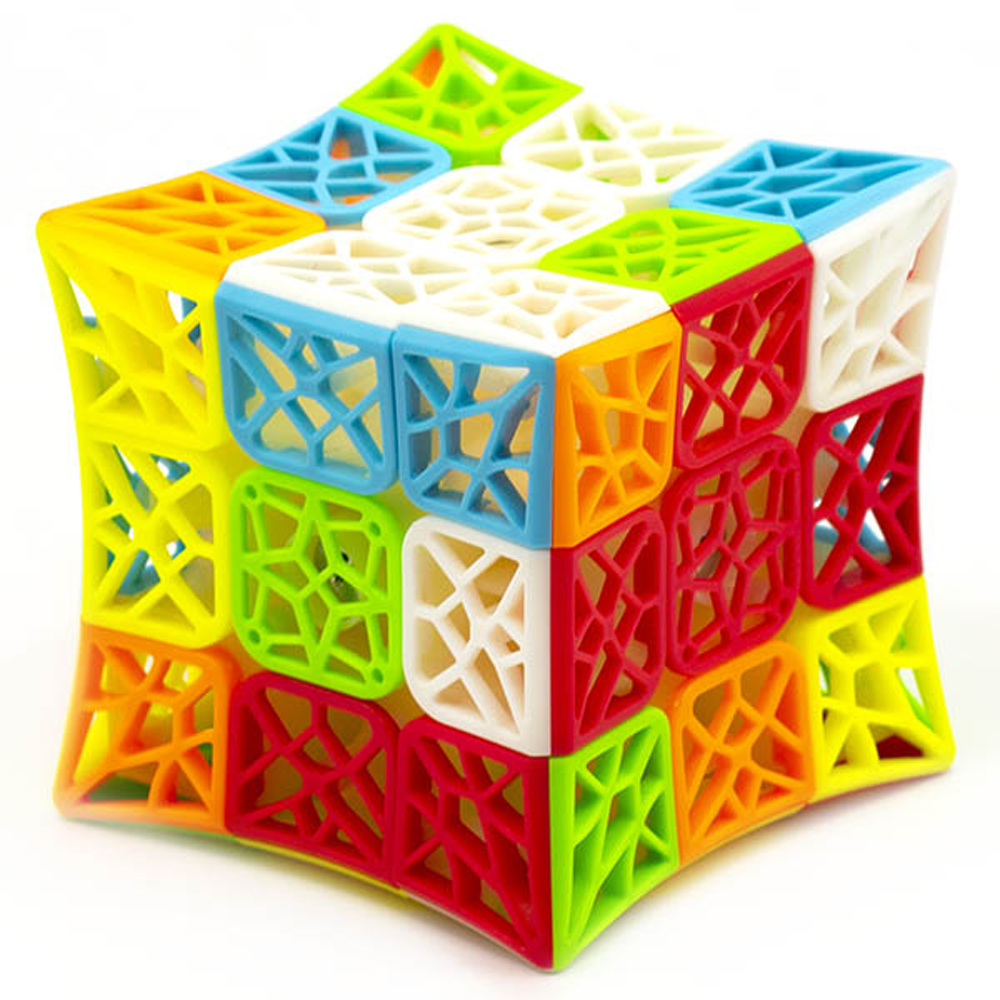 Головоломка QiYi MoFangGe Кубик Рубика 3x3 DNA Cube Concave - фото 3