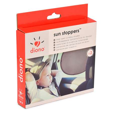 Защитные шторки Diono 2 шт Sun Stoppers