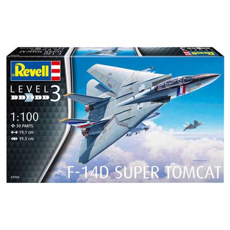 Сборная модель Revell Палубный истребитель F-14D Super Tomcat