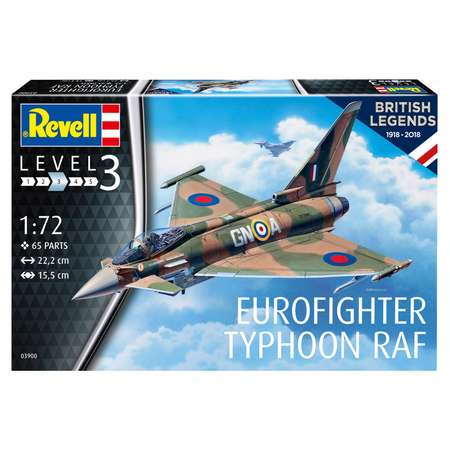 Сборная модель Revell 100 лет RAF: Еврофайтер Тайфун