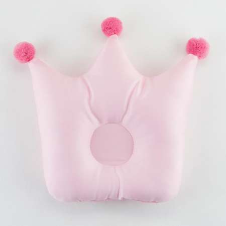 Подушка Крошка Я Корона розовая