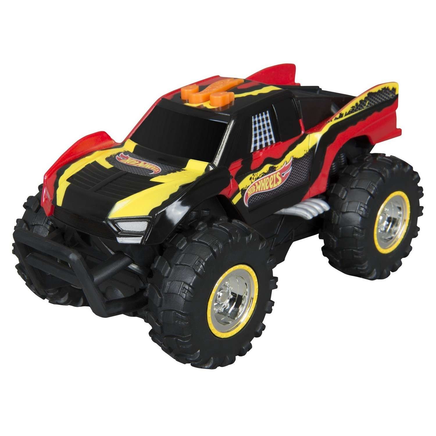 Машинка Hot Wheels Monster Truck со светом и звуком 90553 - фото 2