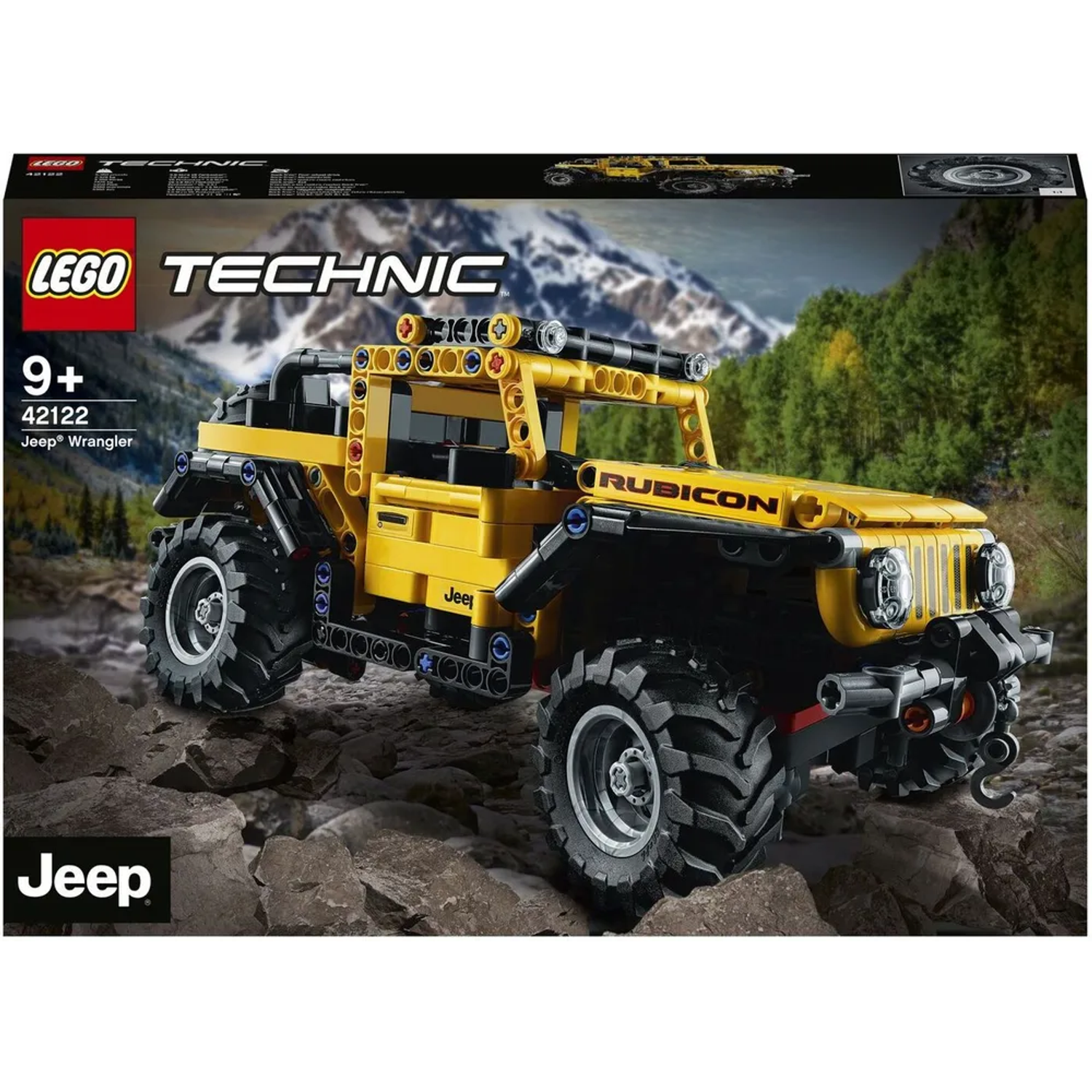Конструктор LEGO Technic Jeep Wrangler 42122 - фото 2