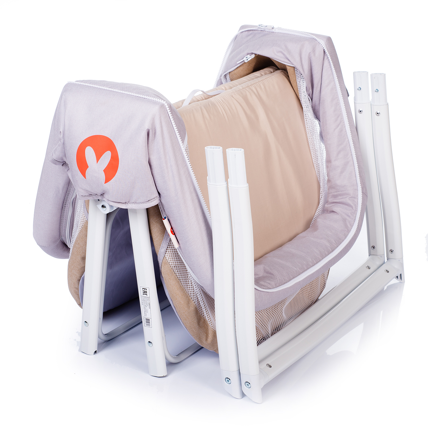 Кровать-колыбель Babyhit Carrycot складная Beige - фото 9