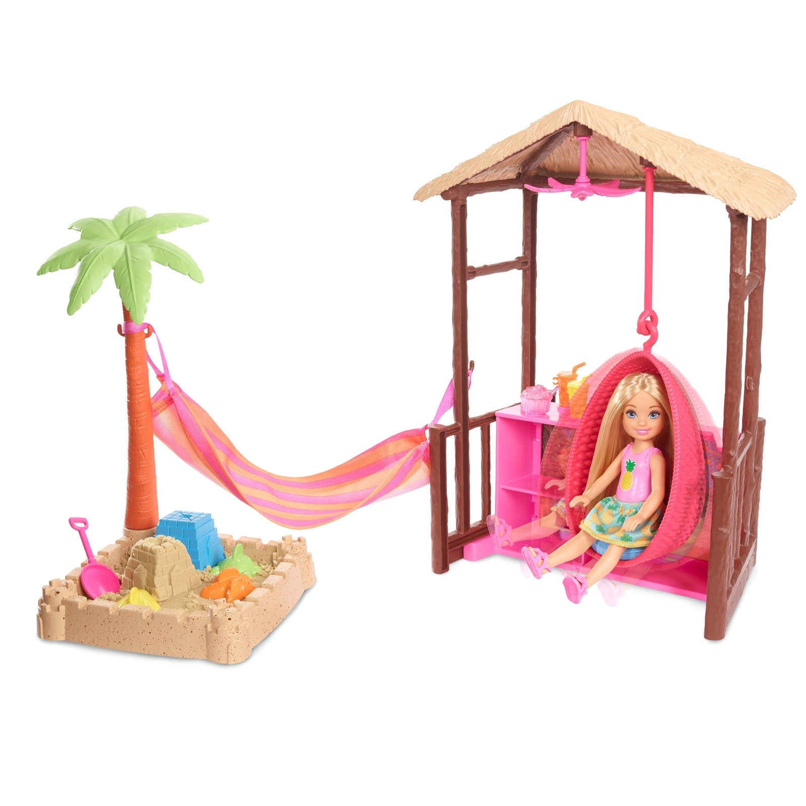 Набор игровой Barbie Челси в хижине Тики FWV24 FWV24 - фото 3